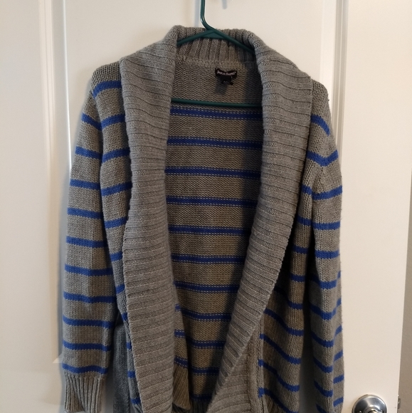 Striped Cardigan Sweater - Picture 3 of 4